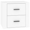 Deptford Bedside Cabinet White 50x39x47 cm