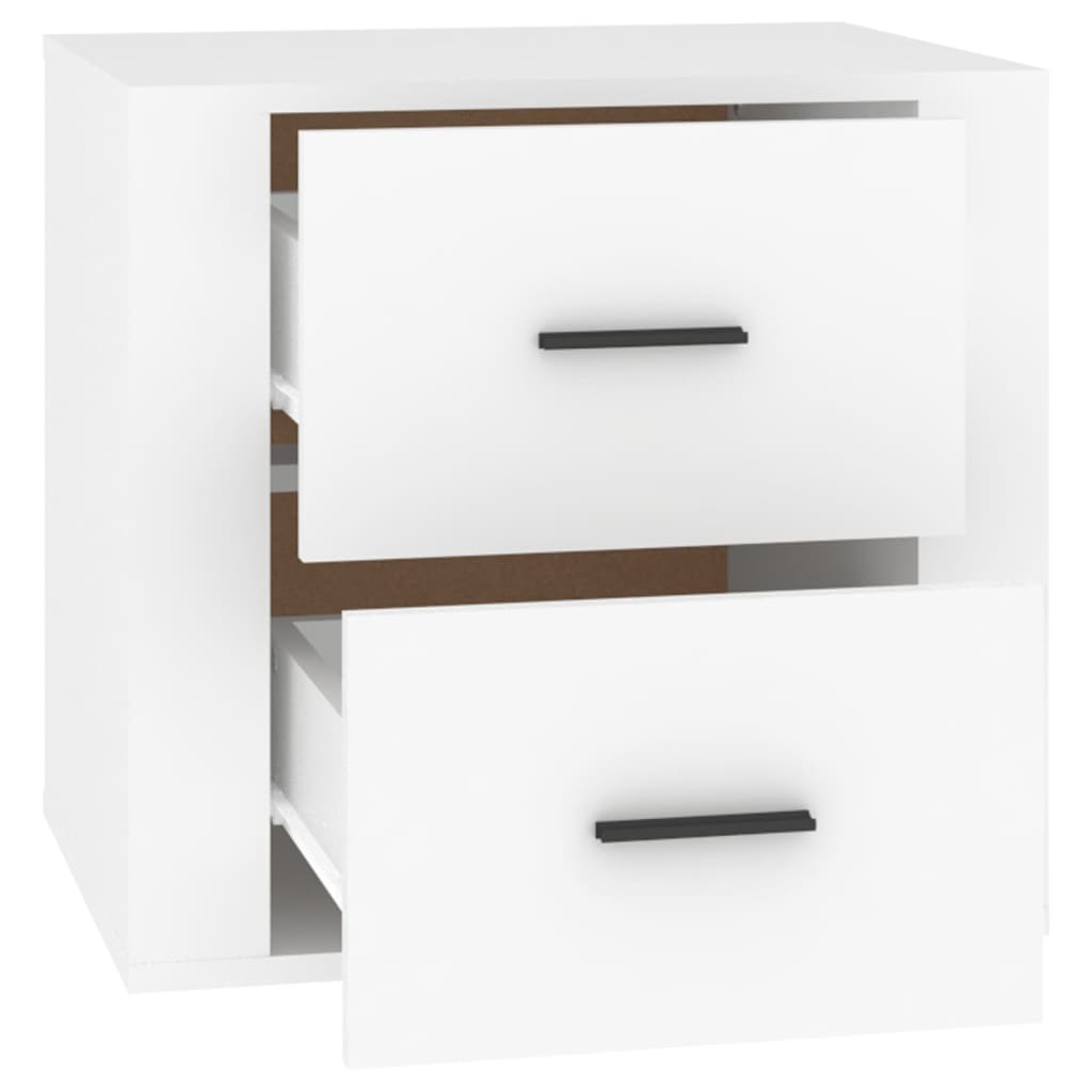 Deptford Bedside Cabinet White 50x39x47 cm