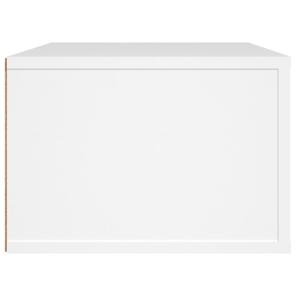 Dartford Hanging TV Cabinet White 80x36x25 cm Engineered Wood
