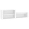 Shoe Cabinet White 150x35x45 cm Engineered Wood