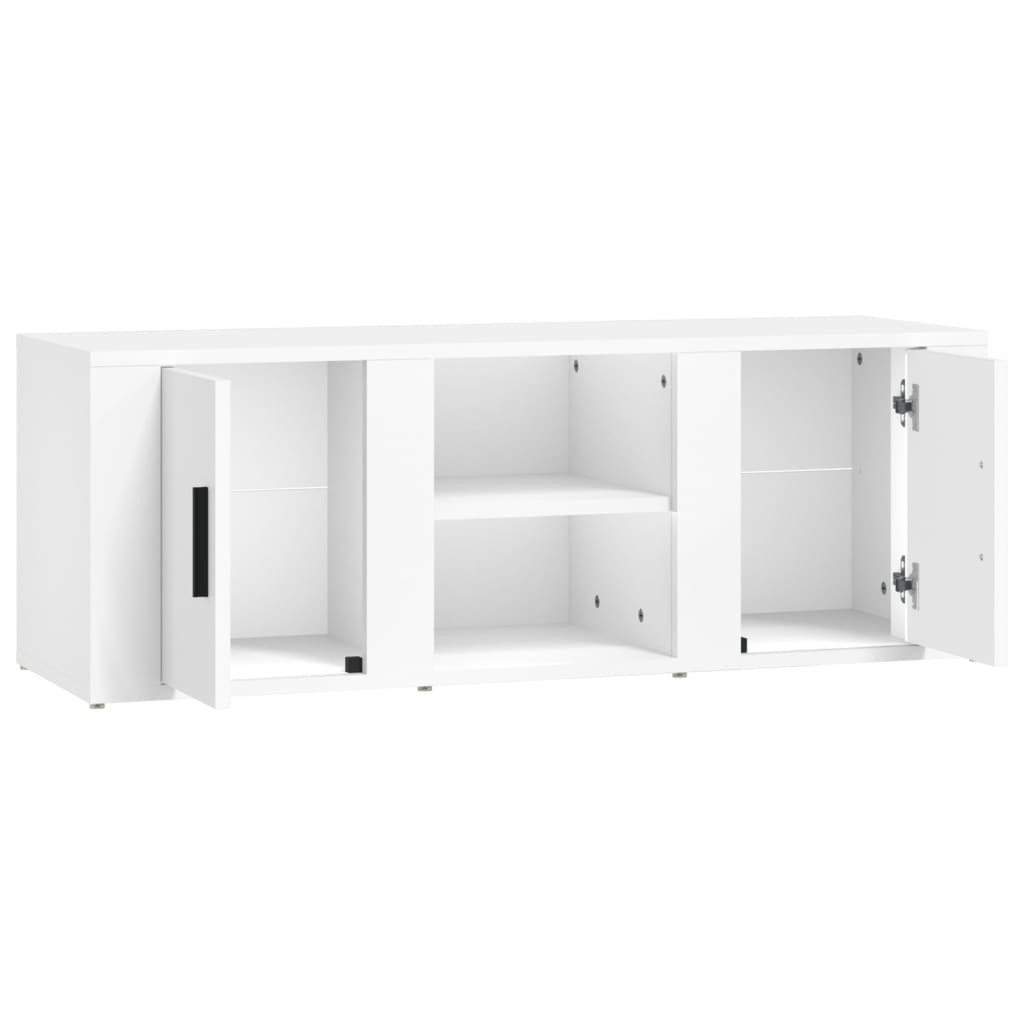 Bridgeport TV Cabinet White 100×31.5×35 cm Engineered Wood