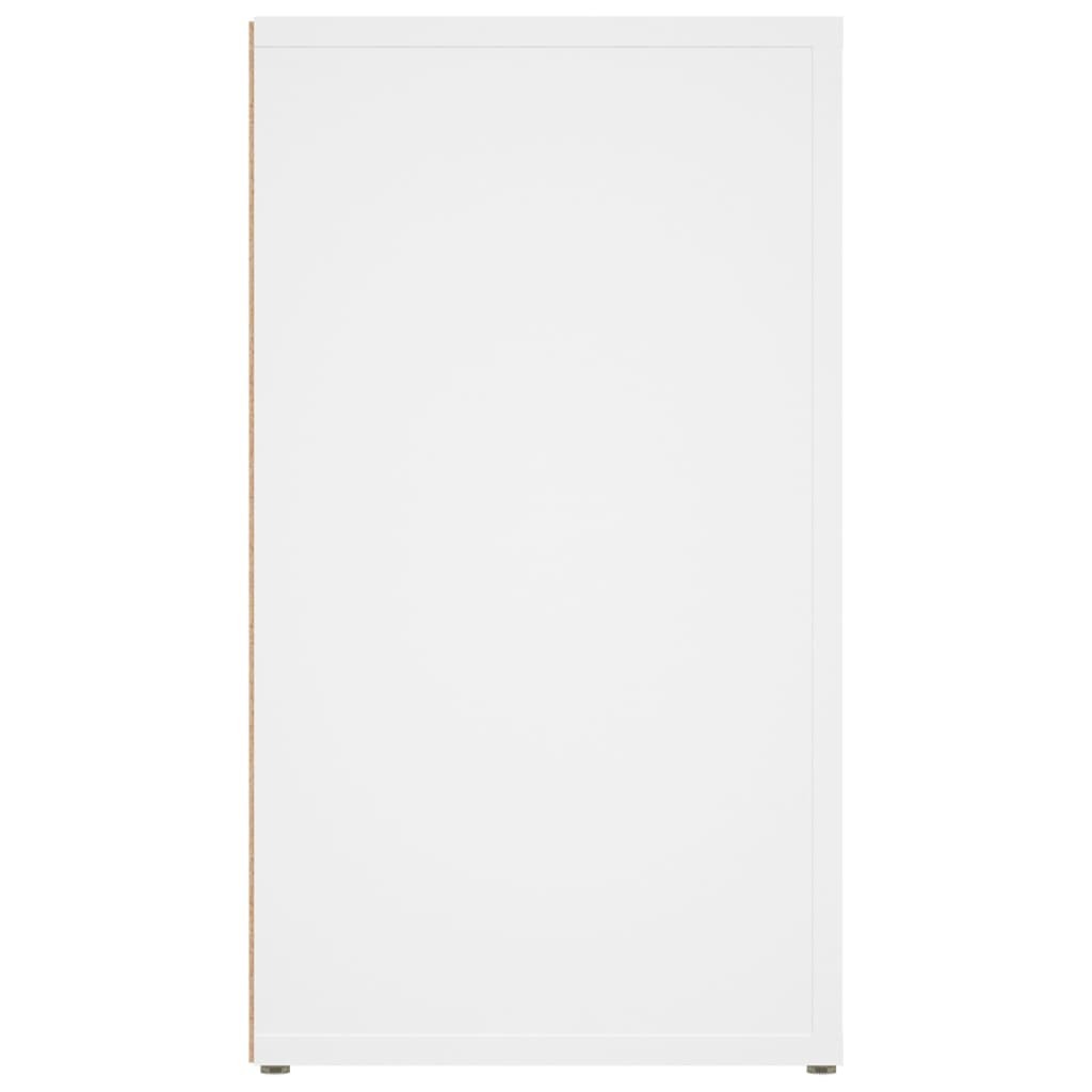 Sideboard White 80x30x54 cm Engineered Wood