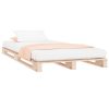 Bed Frame 100×200 cm Solid Wood Pine