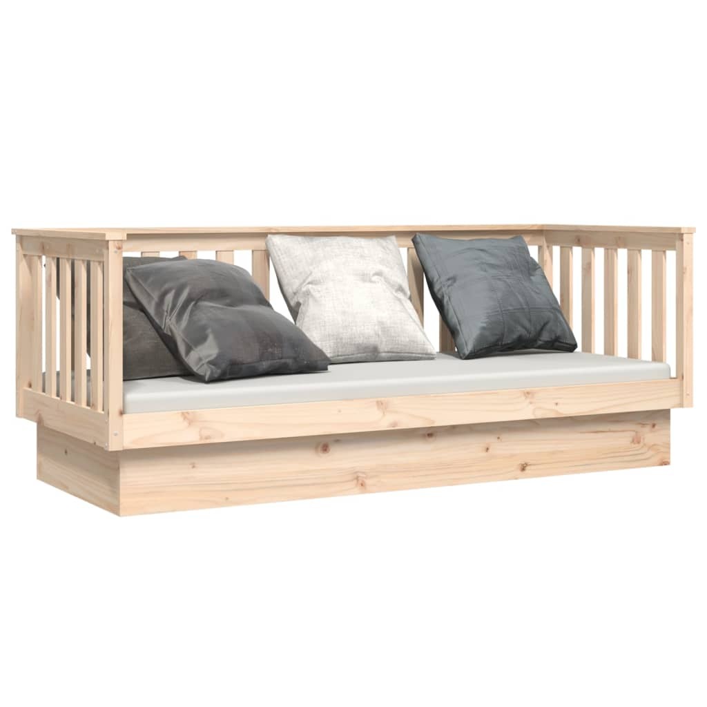 Abbey Day Bed 92×187 cm Single Bed Size Solid Wood Pine