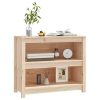 Book Cabinet 80x35x68 cm Solid Wood Pine