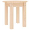 Coffee Table Ø 35×35 cm Solid Wood Pine