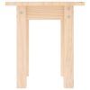 Coffee Table Ø 35×35 cm Solid Wood Pine