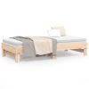 Pull-out Day Bed 2x(92×187) cm Solid Wood Pine