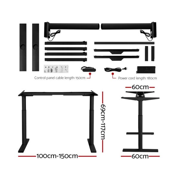 Electric Standing Desk Height Adjustable Sit Stand Desks Table