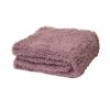 J.Elliot Home Eve Fur Knitted Throw Amber