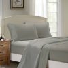 1000TC Ultra Soft Double Size Bed White Flat & Fitted Sheet Set