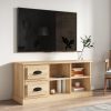 TV Cabinet White 73×35.5×47.5 cm Engineered Wood