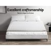Bedding Mattress Topper Egg Crate Foam Toppers Bed Protector Underlay D