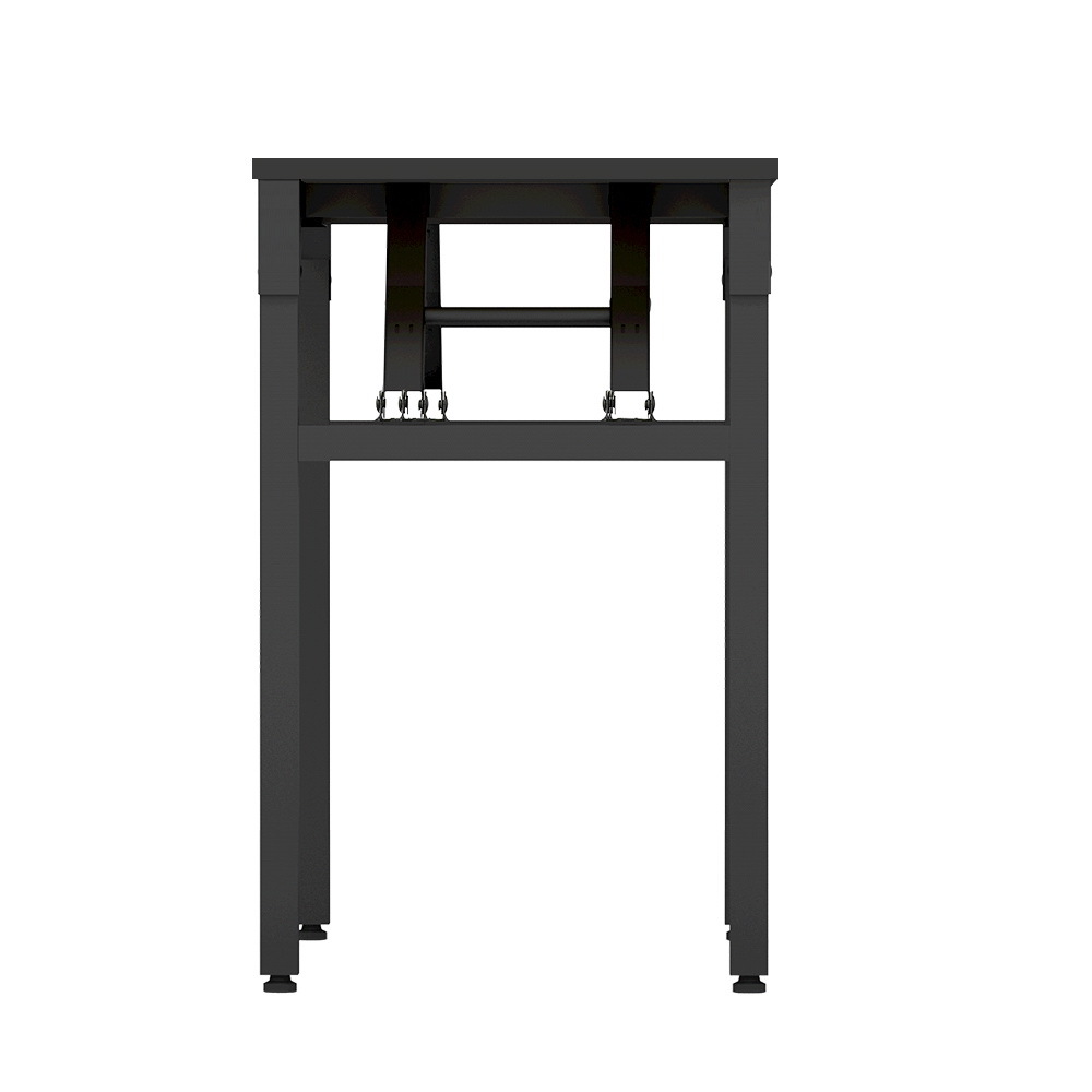 Computer Desk Laptop Table Bookshelf Desk Storage Rack Office Study Black