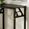 Computer Desk Laptop Table Bookshelf Desk Storage Rack Office Study Black