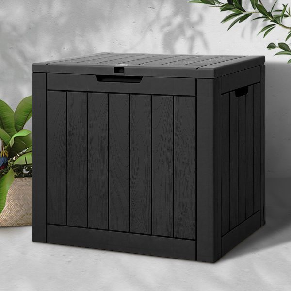 Outdoor Storage Box 118L Container Lockable Indoor Garden Toy Tool Shed