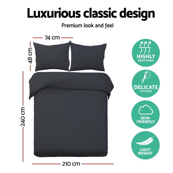 Bedding Luxury Classic Bed Duvet Doona Quilt Cover Set Hotel