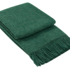 Brighton Throw – 100% NZ Wool – Emerald