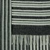 Richmond Throw – Reclaimed Wool Blend – Monochrome
