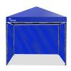 Red Track 3x3m Folding Gazebo Shade Outdoor Pop-Up Navy Foldable Marquee
