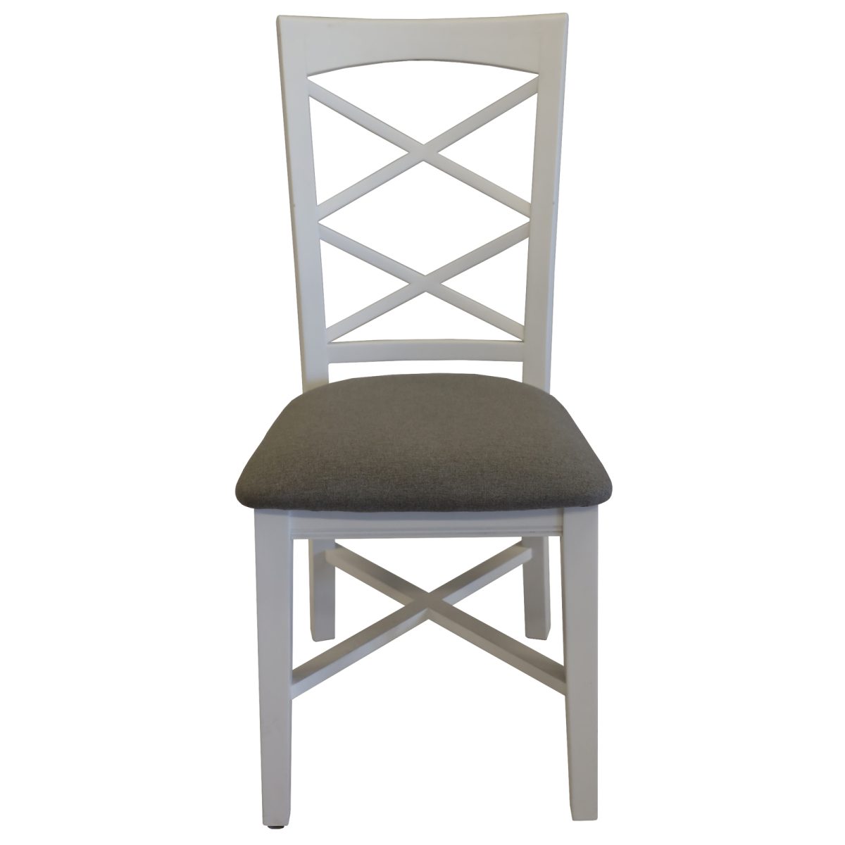 Daisy Dining Chair Set of 2 Solid Acacia Timber Wood Hampton Furniture – White