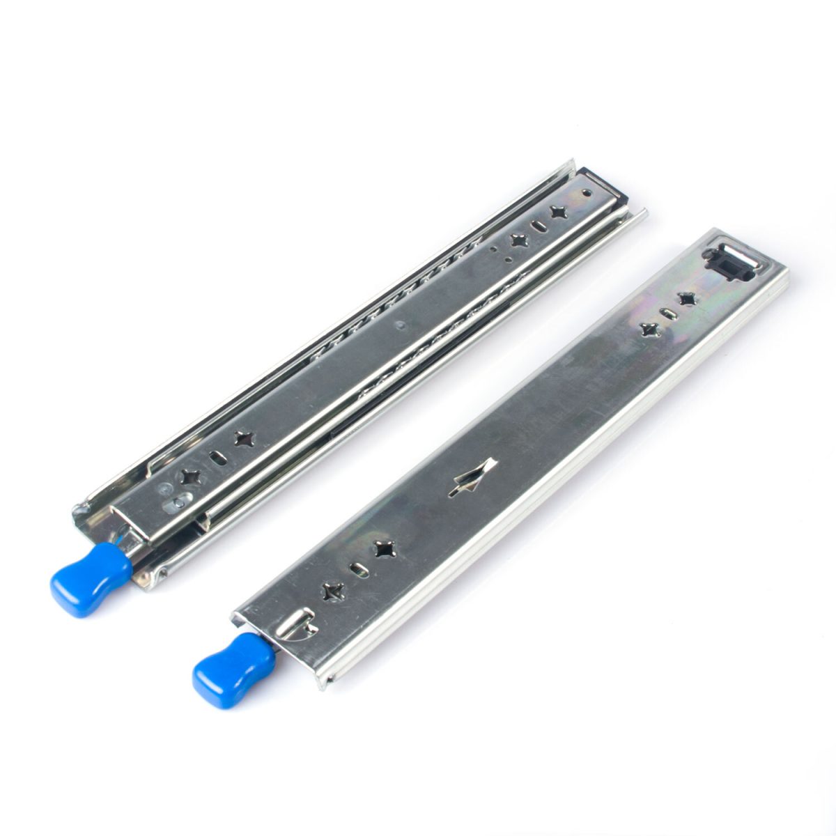 14in Pair 150KG Capacity Heavy Duty Drawer Slides Rails Runners Locking Ball Bearing