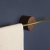 60CM Brushed Golden Brass Towel Bar Bathroom Kitchen Hand Towel Rack Holder Hanger