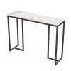 Interior Ave – Stone Marble Console – Marble & Black