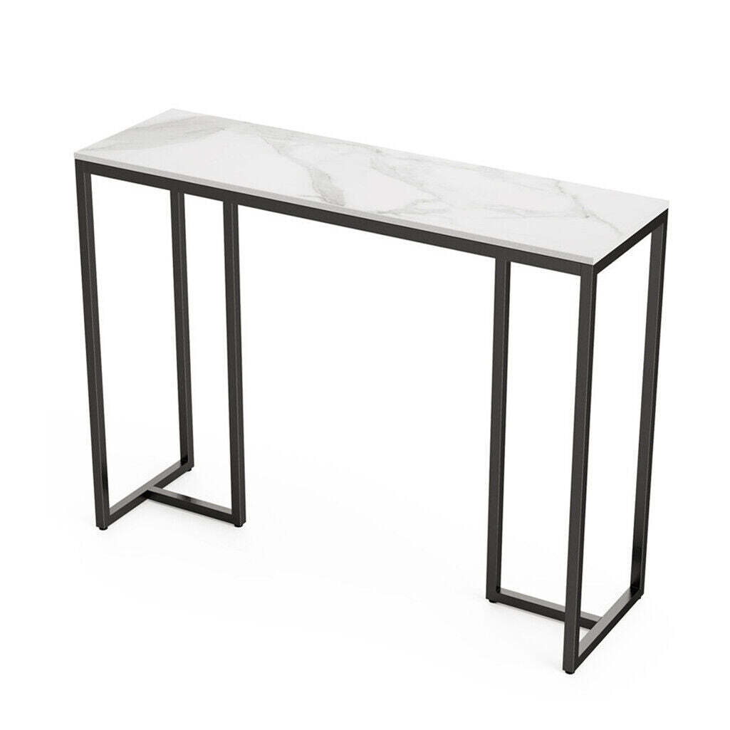 Interior Ave – Stone Marble Console – Marble & Black
