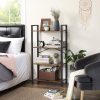 VASAGLE 4-Tier Industrial Ladder Shelf Living Room Bookcase