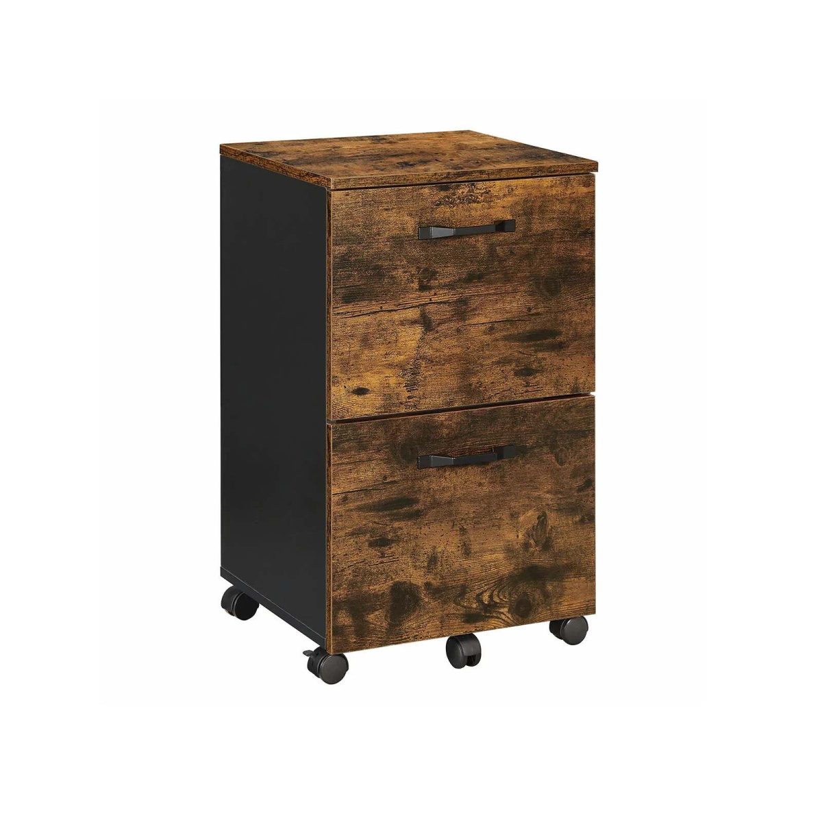 VASAGLE 2 Drawer File Cabinet with Wheels
