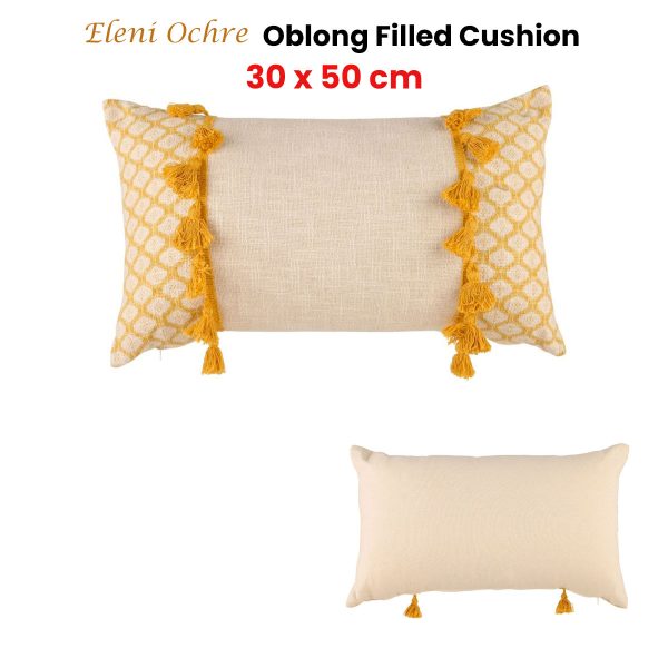 Accessorize Eleni Rectangular Filled Cushion 30cm x 50cm
