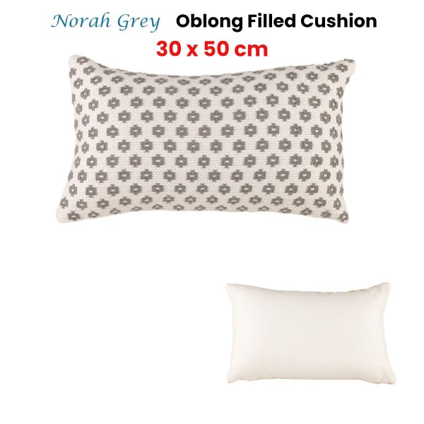 Accessorize Norah Rectangular Filled Cushion 30cm x 50cm