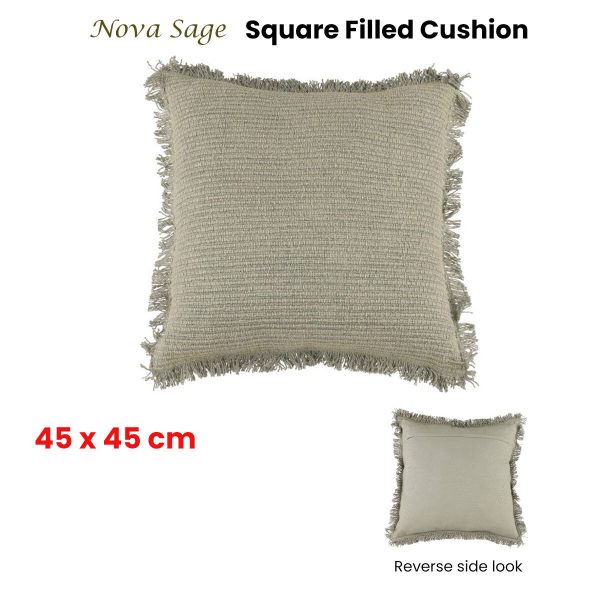 Accessorize Nova Square Filled Cushion 45cm x 45cm