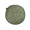 Bedding House Pardus Luxury Cotton Round Filled Cushion – Green