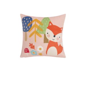 Happy Kids Rainbow Forest Filled Square Cushion