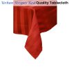 Quality Urban Red Tablecloth 150 x 320 cm