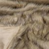 J.Elliot Home Grizzly Brown Faux Fur Throw