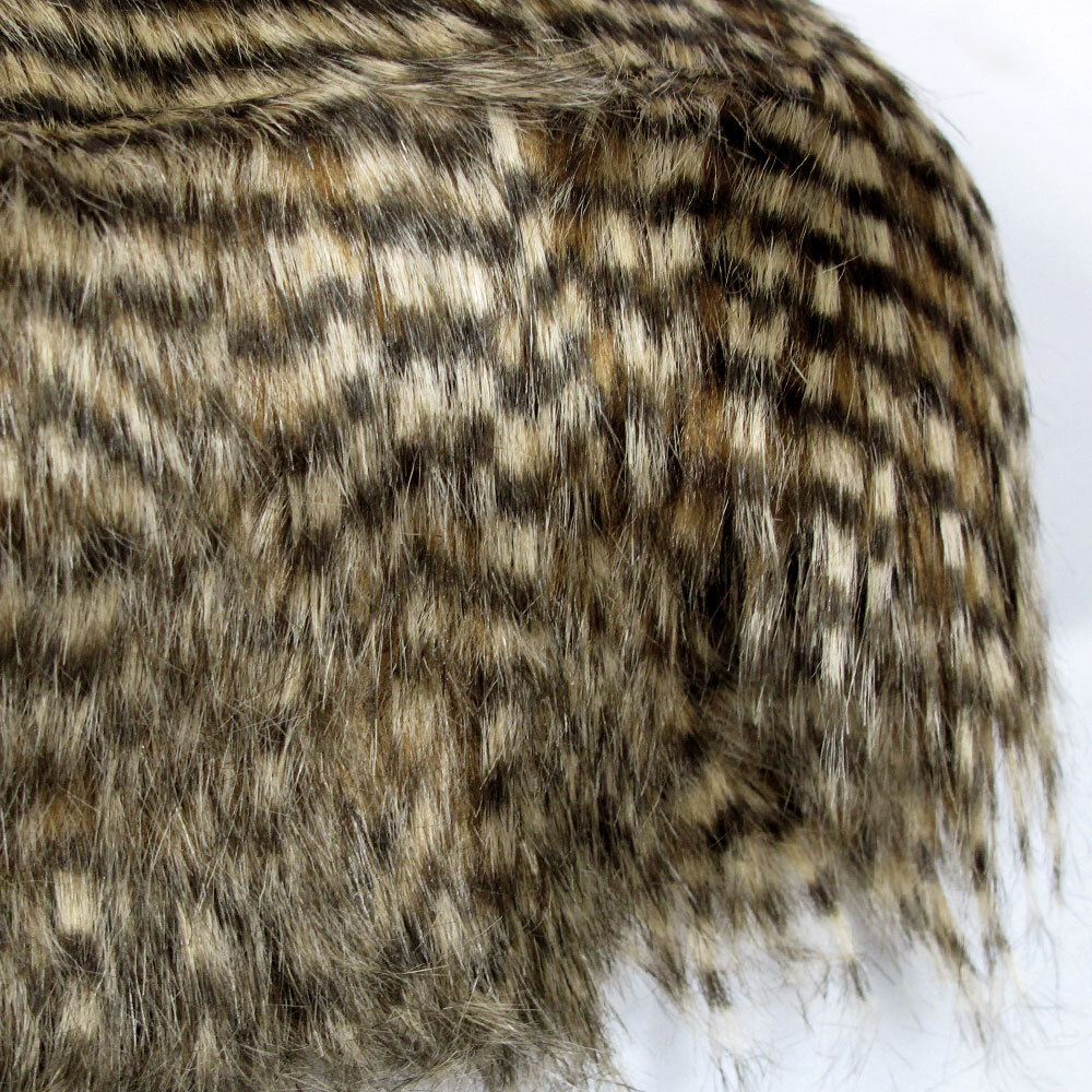 IDC Homewares Luxury Speckled Owl Faux Fur Throw 125 x 150cm