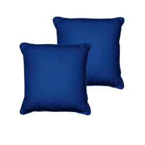 Rans Set of 2 London Cotton Cushion Cover – Cobalt Blue