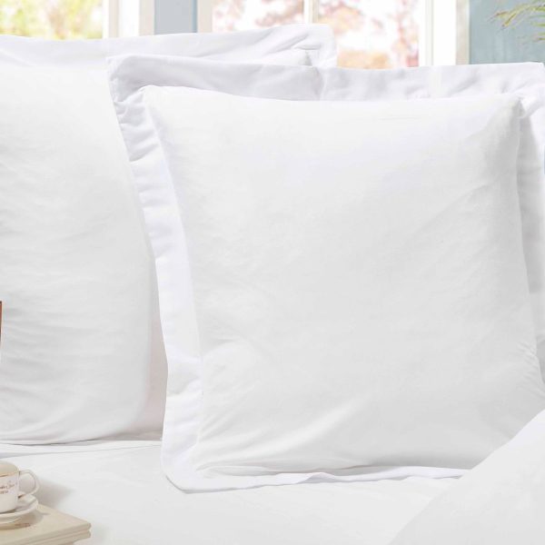 1000TC Premium Ultra Soft European Pillowcases 2-Pack