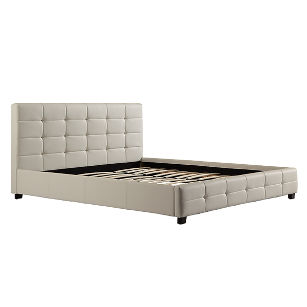 Arrow PU Leather Deluxe Bed Frame