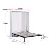 Allentown Double Size Wall Bed Diamond Edition