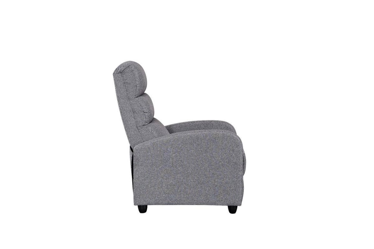 Luxury Fabric Recliner Chair – Grey