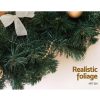 Jingle Jollys Christmas Garland Xmas Tree Decoration Green – 7ft