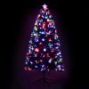 Jingle Jollys Christmas Tree LED Xmas trees with Lights Multi Colour – 5ft