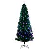 Jingle Jollys Christmas Tree LED Xmas trees with Lights Multi Colour – 8ft