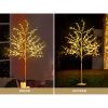 Jingle Jollys Christmas Tree LED Trees With Lights Warm White – 5ft – 304 LED