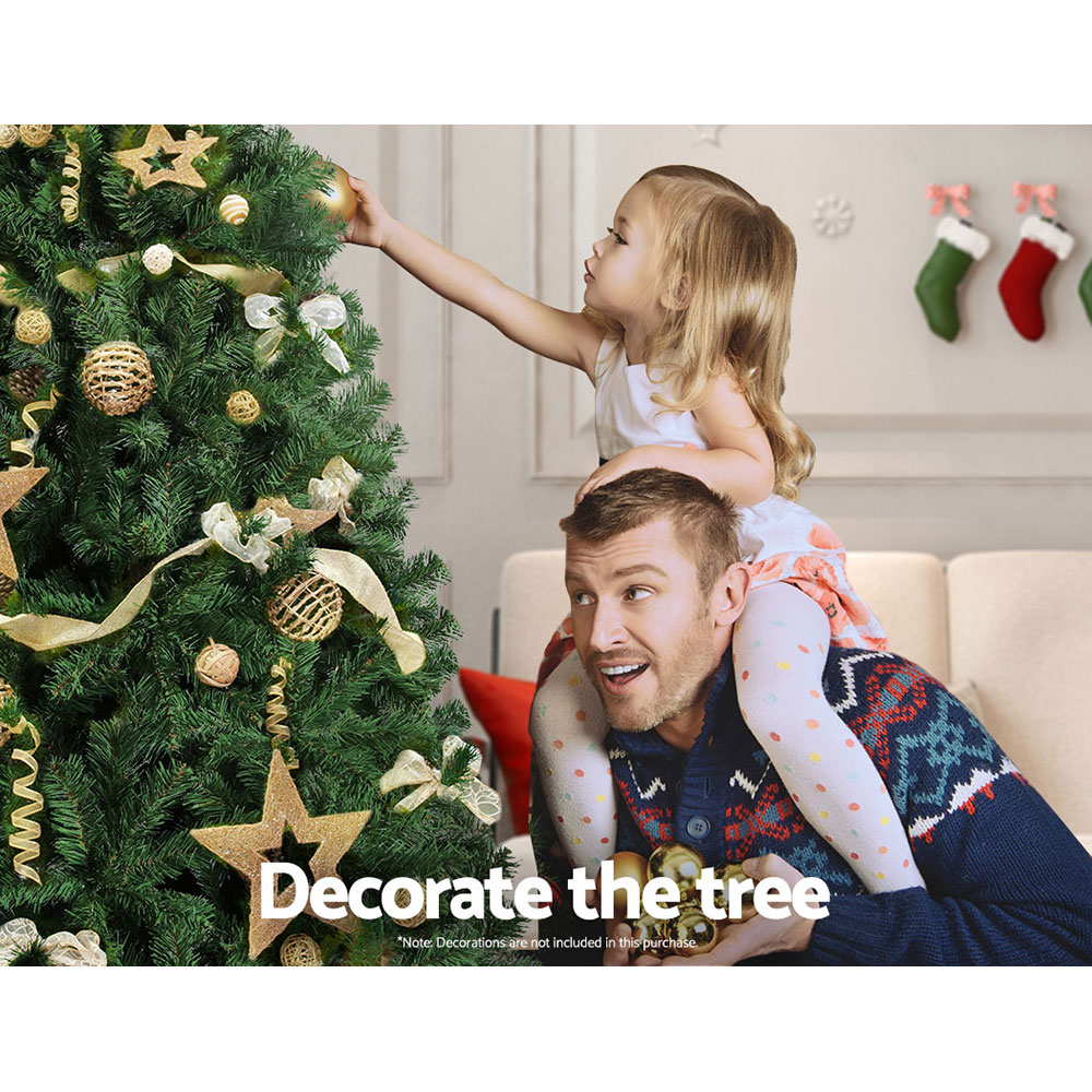 Jingle Jollys Christmas Tree Xmas Trees Green Decorations Tips – 7ft