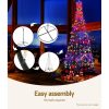 Jingle Jollys Christmas Tree 2.1M 264 LED Xmas Trees Solar Power – Multicolor